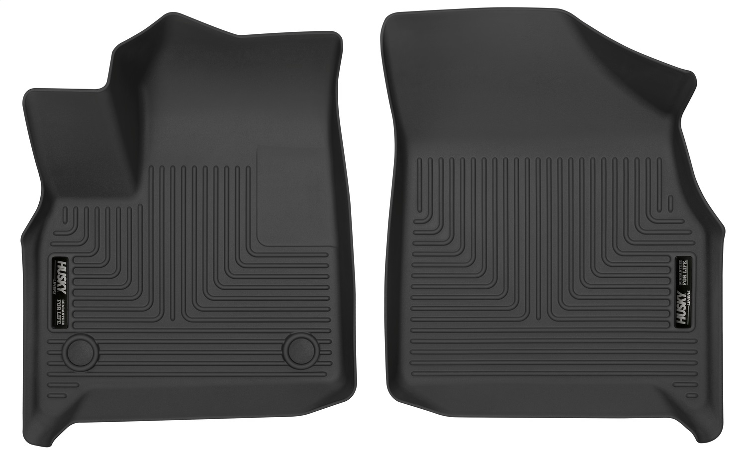 Husky Liners 13251 - 2018 Buick Enclave WeatherBeater Black Front Floor Liners Husky Liners 13251 - 2018 Buick Enclave WeatherBeater Black Front Floor Liners