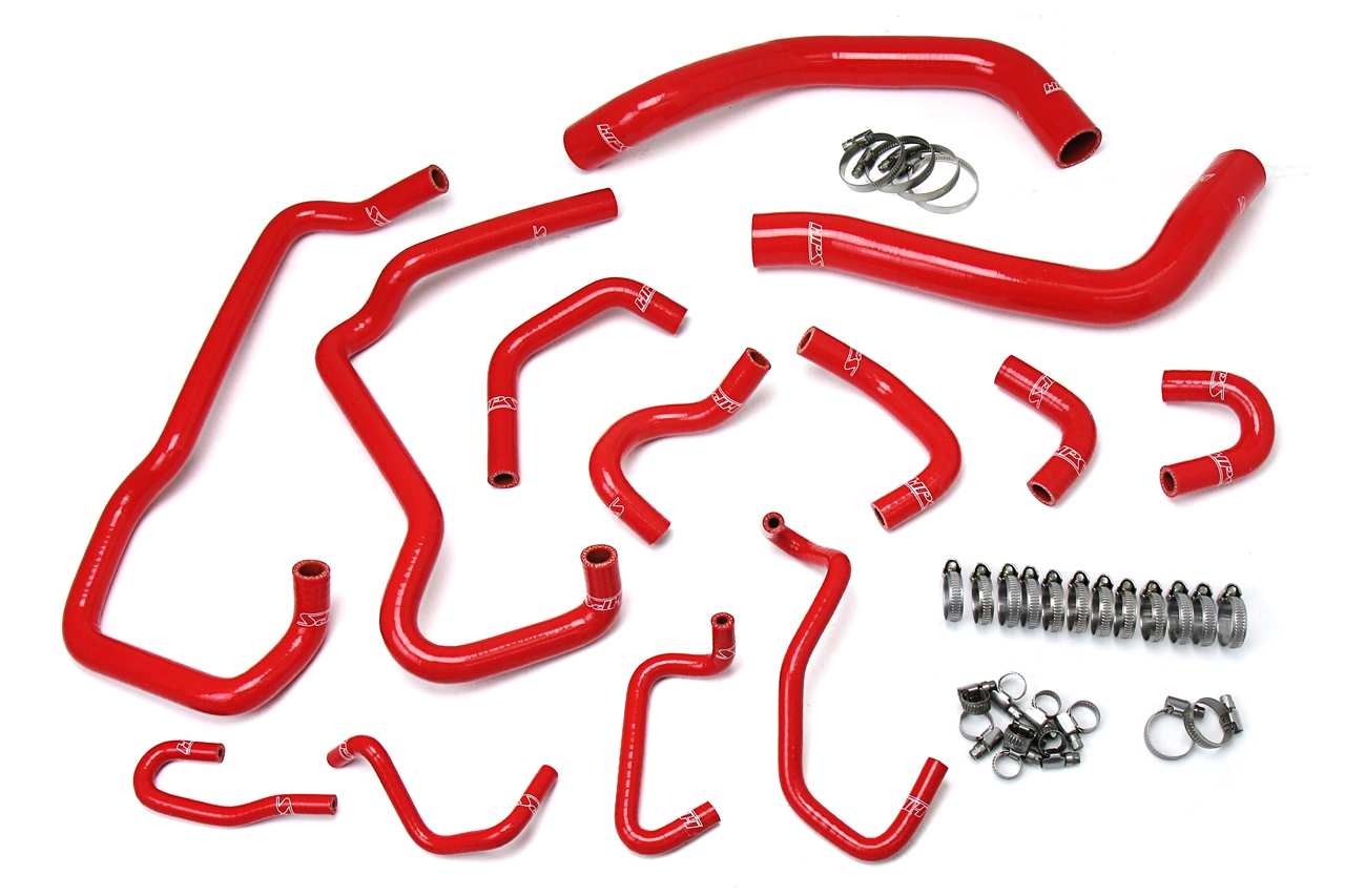 HPS Performance 57-1581-RED - High Temp 3-ply Reinforced Silicone,Replace Rubber Radiator Heater Coolant Hoses HPS Performance 57-1581-RED - High Temp 3-ply Reinforced Silicone,Replace Rubber Radiator Heater Coolant Hoses