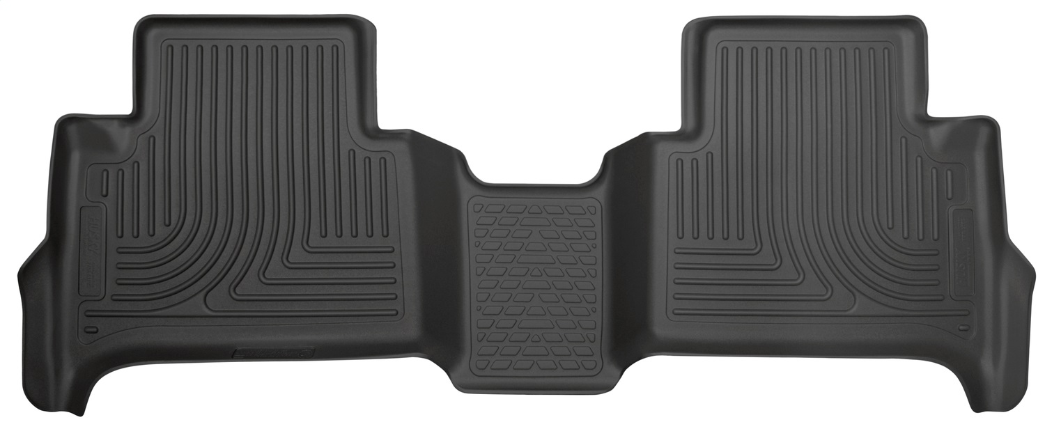 Husky Liners 19111 - 15 Chevrolet Colorado Crew Cab WeatherBeater Black 2nd Seat Floor Liners Husky Liners 19111 - 15 Chevrolet Colorado Crew Cab WeatherBeater Black 2nd Seat Floor Liners