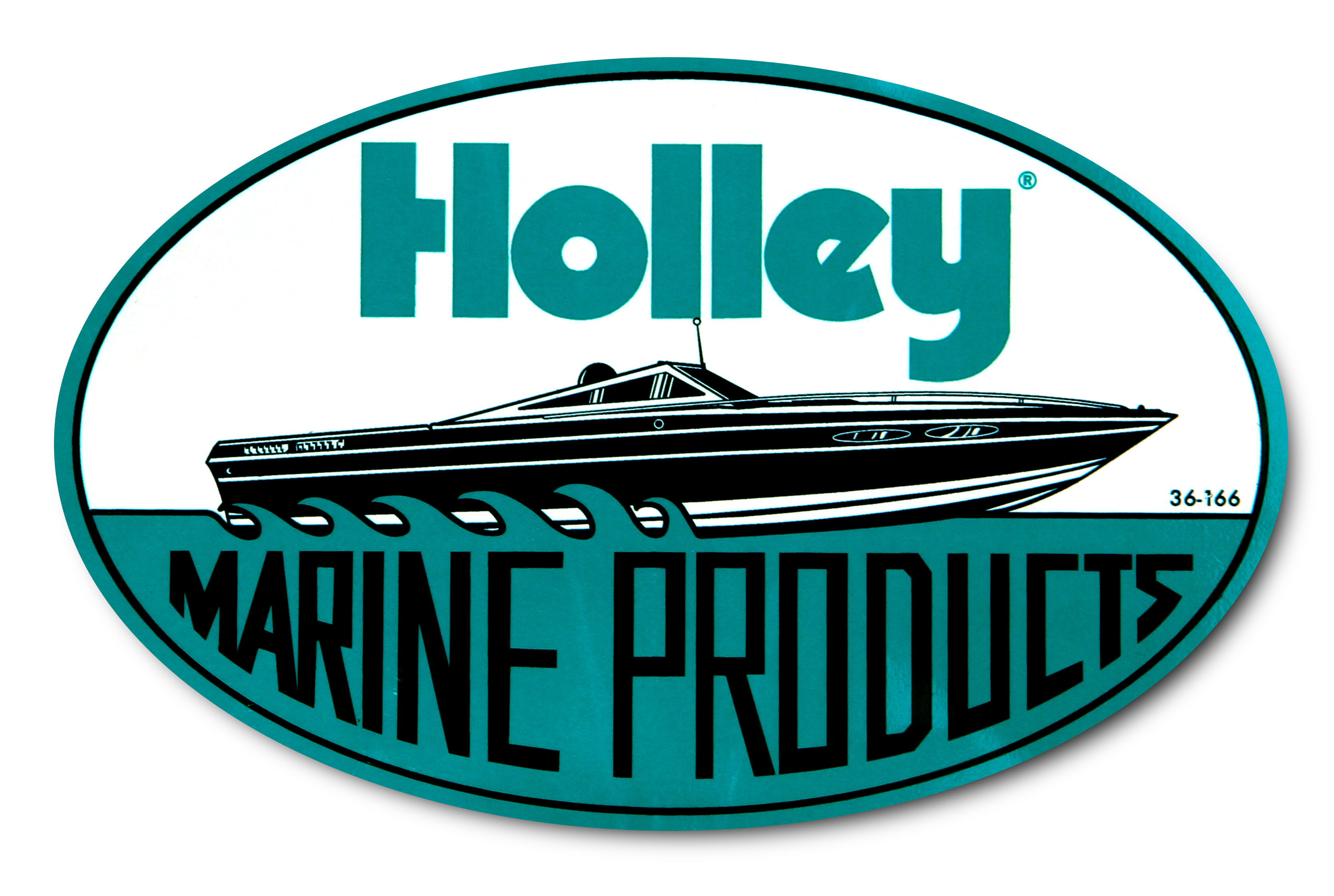 Holley 36-166 - Decal; Marine; Holley 36-166 - Decal; Marine;