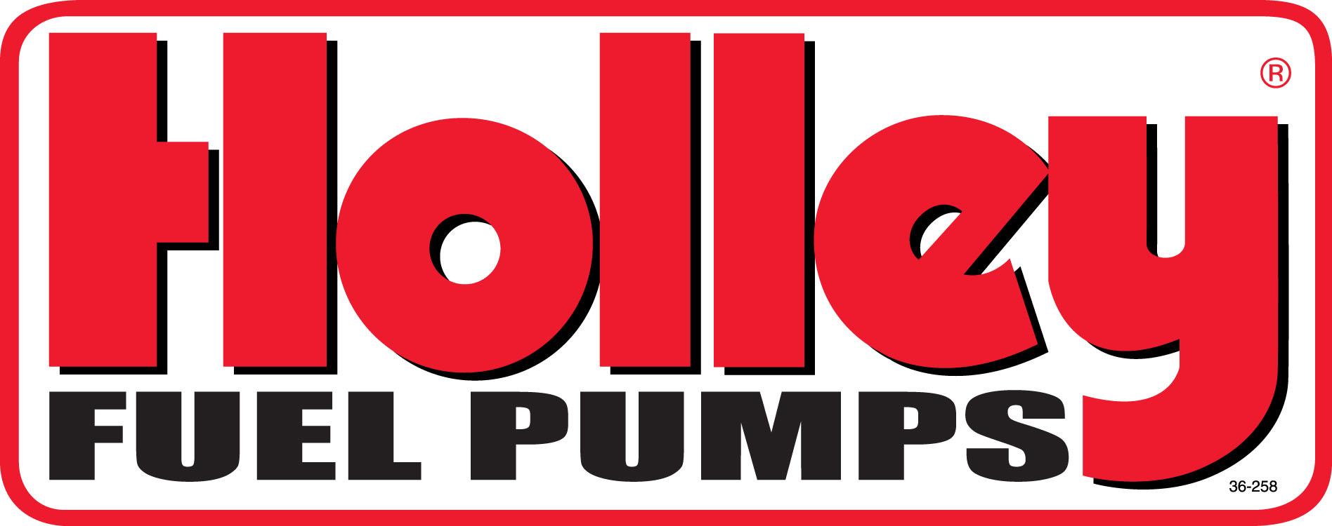 Holley 36-258 - Fuel Pumps Decal Holley 36-258 - Fuel Pumps Decal