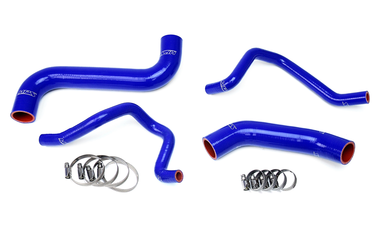 HPS Performance 57-1733-BLUE - High Temp 3-ply Reinforced Silicone,Replace Rubber Radiator Heater Coolant Hoses