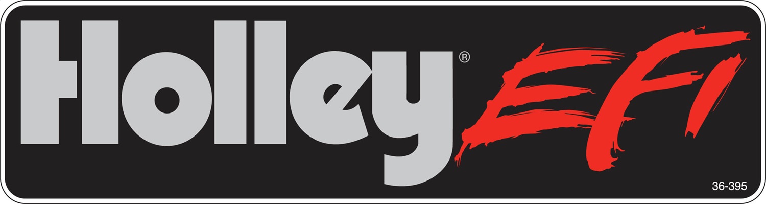 Holley 36-395 - Decal;  EFI Contingency; 36 Square in.;