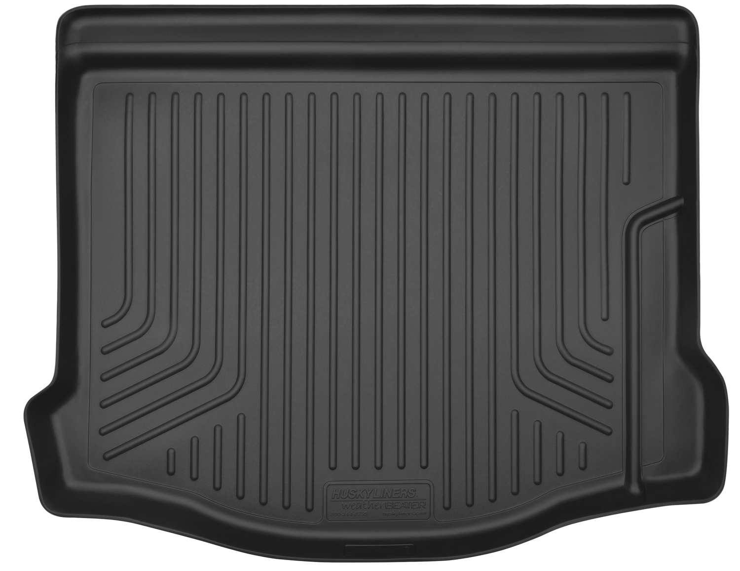 Husky Liners 43051 - 2012 Ford Focus 5 Door Hatchback WeatherBeater Black Trunk Liner