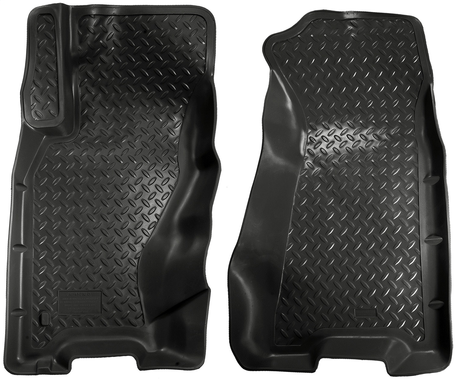 Husky Liners 30601 - 99-04 Grand Cherokee (4DR) Classic Style Black Floor Liners