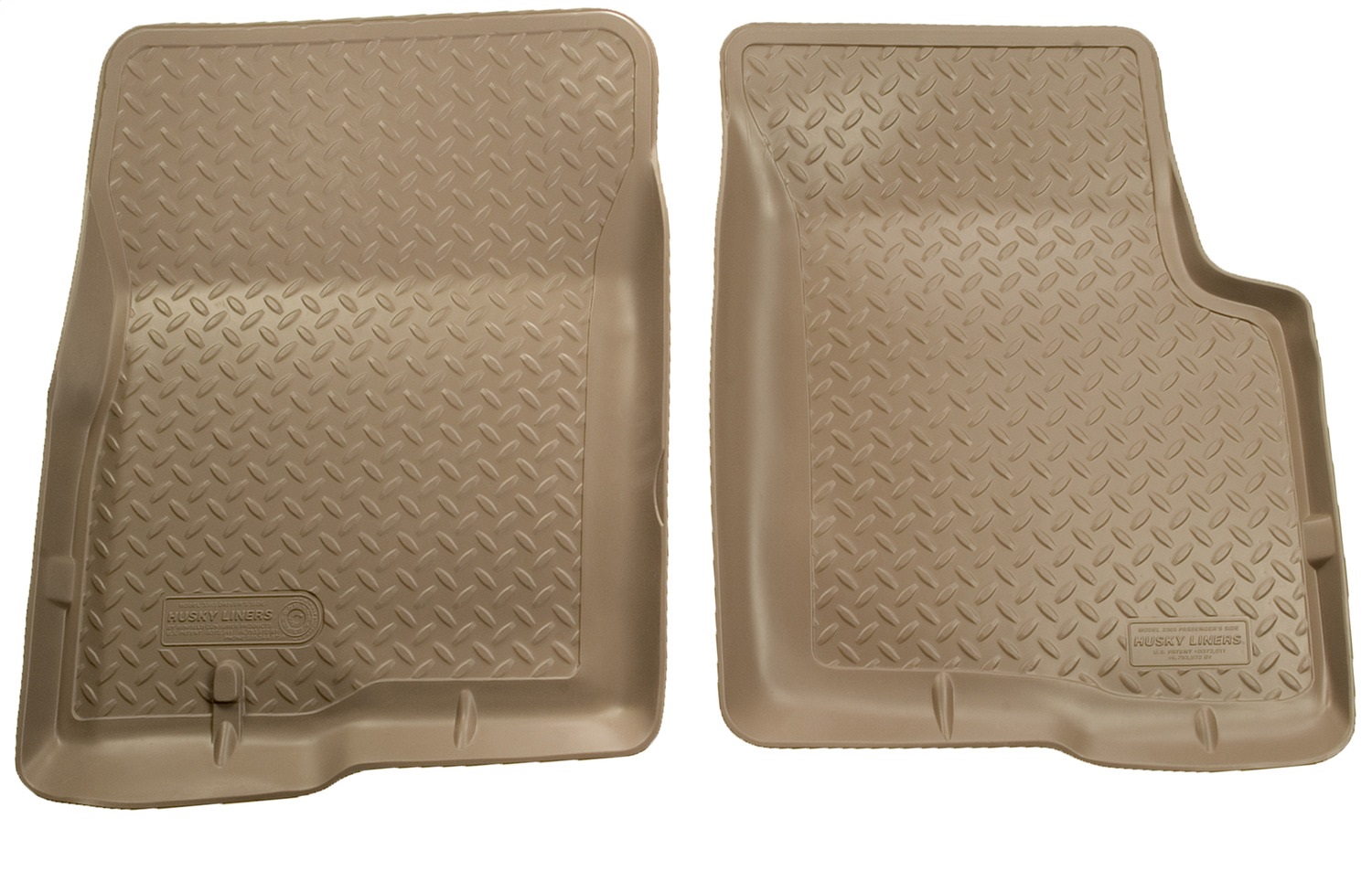 Husky Liners 33403 - 98-02 Ford Expedition/Lincoln Navigator Classic Style Tan Floor Liners Husky Liners 33403 - 98-02 Ford Expedition/Lincoln Navigator Classic Style Tan Floor Liners