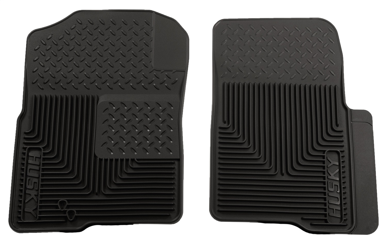 Husky Liners 51231 - 04-09 Ford F-150 Custom Fit Heavy Duty Black Front Floor Mats