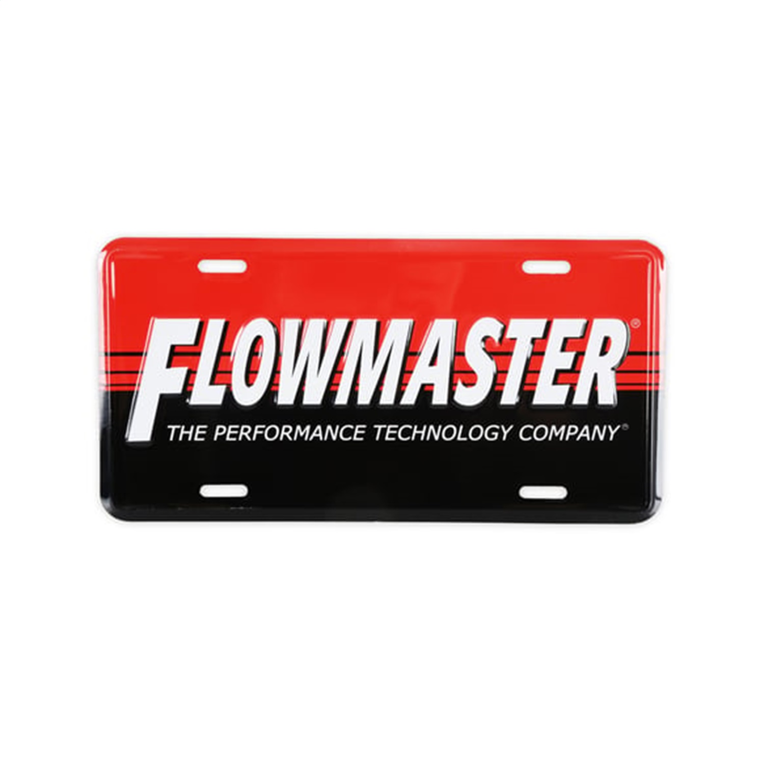 Holley 36-578 - License Plate; Flowmaster; 12 in. X 16 in. Size; w/High Gloss Graphics; Aluminum; Holley 36-578 - License Plate; Flowmaster; 12 in. X 16 in. Size; w/High Gloss Graphics; Aluminum;