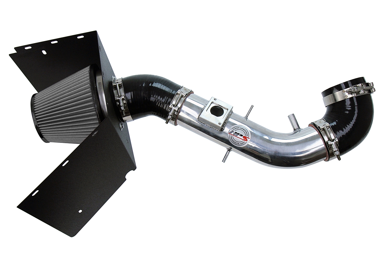 HPS Performance 827-618P - Dyno proven +6.5 horsepower, +6.1 torque, Heat Shield, High Flow Air Filter