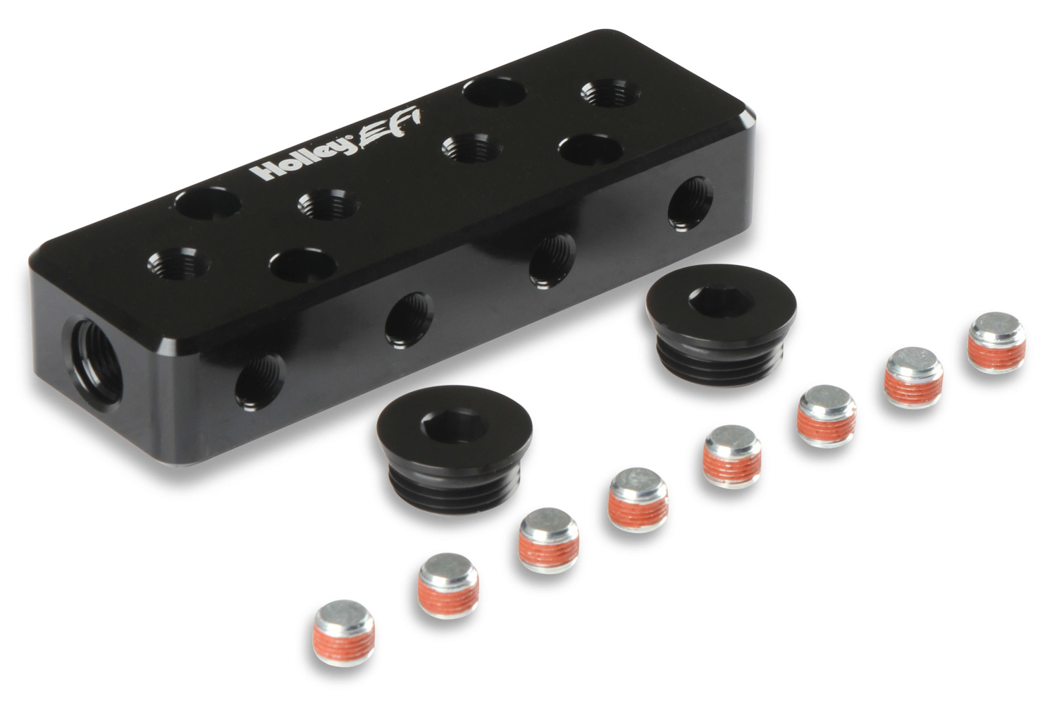 Holley 534-52 - EFI Vacuum Manifold - w/12 1/8npt Ports