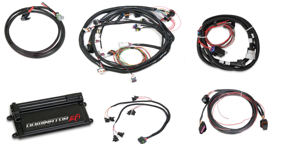 Holley 550-660 - Dominator EFI Kit - LS2 w/Trans Contr & DBW