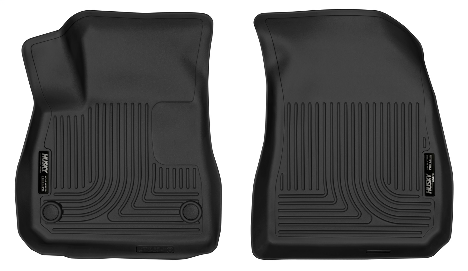Husky Liners 52271 - 2016+ Chevrolet Malibu X-Act Contour Black Front Floor Liners Husky Liners 52271 - 2016+ Chevrolet Malibu X-Act Contour Black Front Floor Liners