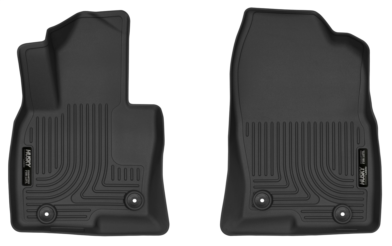 Husky Liners 52851 - 17-18 Mazda CX-5 X-Act Contour Front Row Black Floor Liners Husky Liners 52851 - 17-18 Mazda CX-5 X-Act Contour Front Row Black Floor Liners