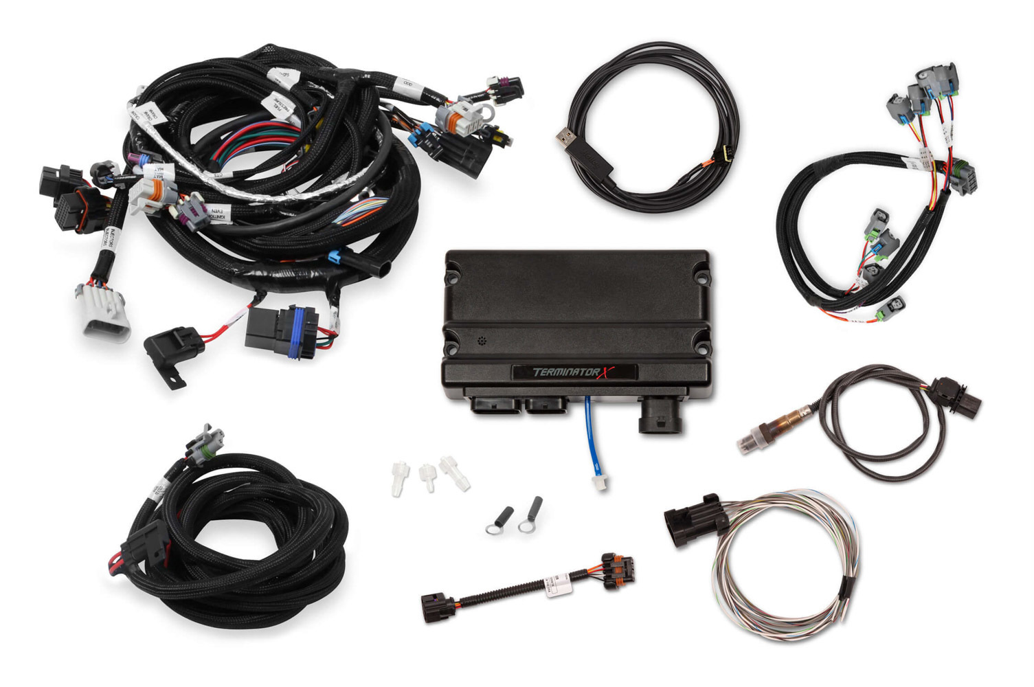 Holley 550-909T - Terminator X MPFI Kit GM LS1 w/EV6 Inj Harness Holley 550-909T - Terminator X MPFI Kit GM LS1 w/EV6 Inj Harness