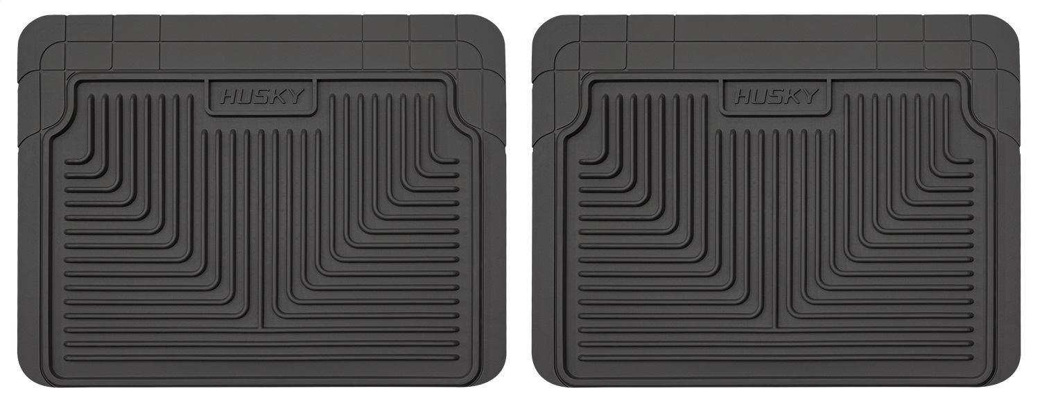 Husky Liners 52021 - 12-13 Dodge Ram/88-09 Toyota 4Runner Heavy Duty Black 2nd Row Floor Mats