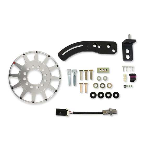 Holley 556-170 - 8IN 12-1X Crank Trigger Kit BBC Hall Effect