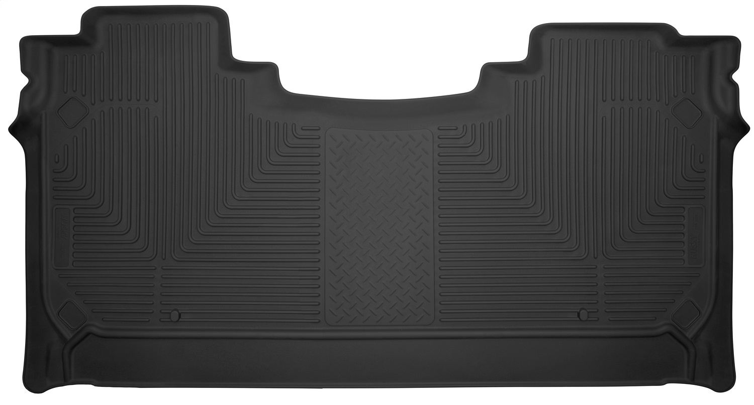 Husky Liners 54601 - 2019+ Dodge Ram 1500 Crew Cab X-Act Contour Black 2nd Seat Floor Liners Husky Liners 54601 - 2019+ Dodge Ram 1500 Crew Cab X-Act Contour Black 2nd Seat Floor Liners