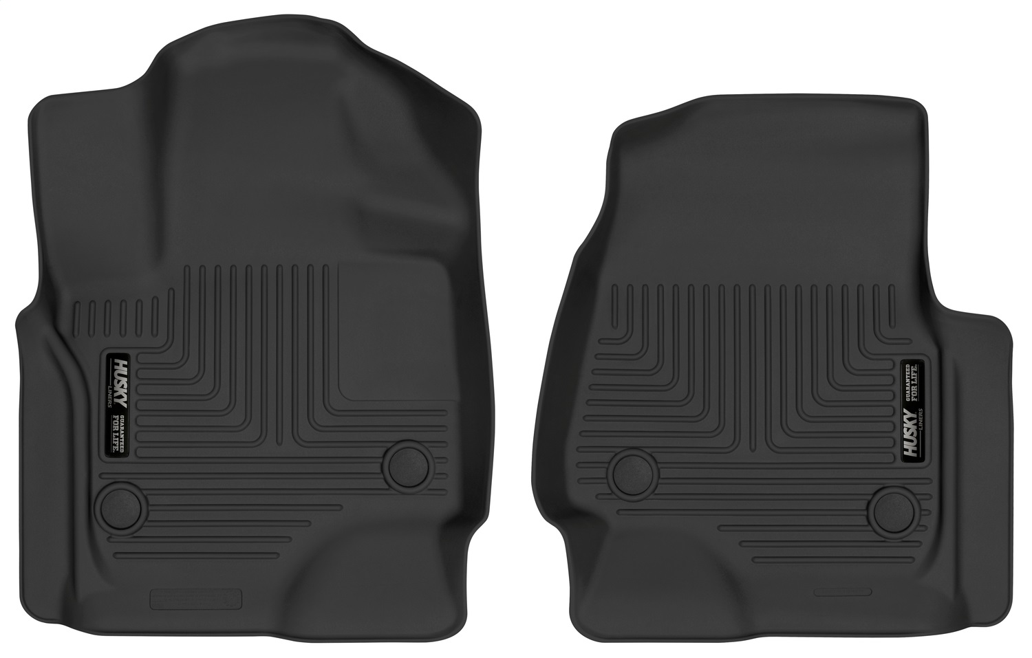 Husky Liners 54651 - 18-22 Ford Expedition / 18-19 Lincoln Navigator X-Act Contour Black Front Floor Liners Husky Liners 54651 - 18-22 Ford Expedition / 18-19 Lincoln Navigator X-Act Contour Black Front Floor Liners