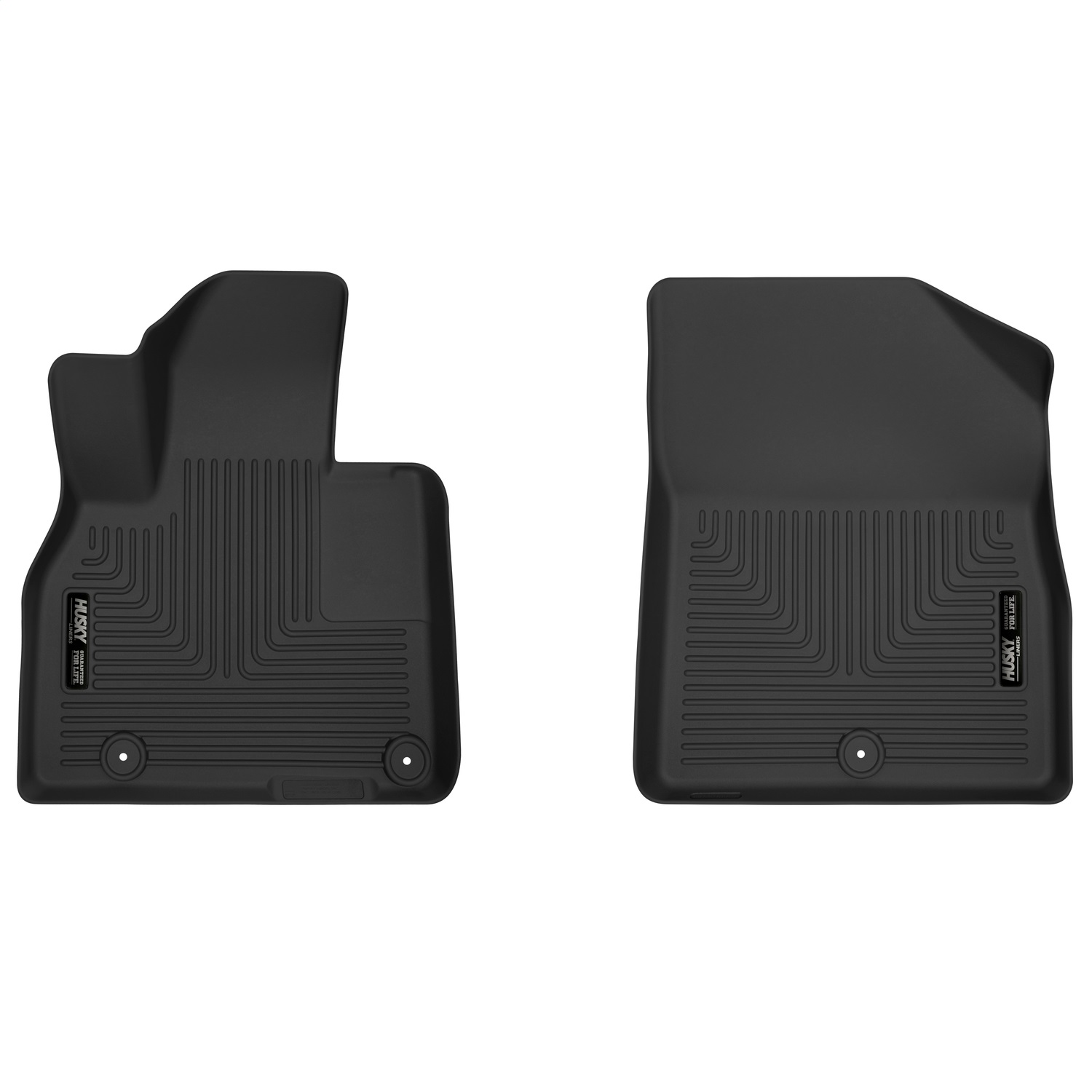 Husky Liners 55231 - 2020 Kia Telluride X-Act Contour Front Black Floor Liners Husky Liners 55231 - 2020 Kia Telluride X-Act Contour Front Black Floor Liners
