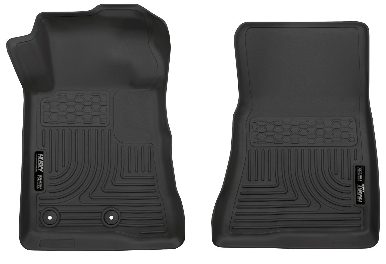 Husky Liners 55471 - 15-22 Ford Mustang X-act Contour Series Front Floor Liners - Black