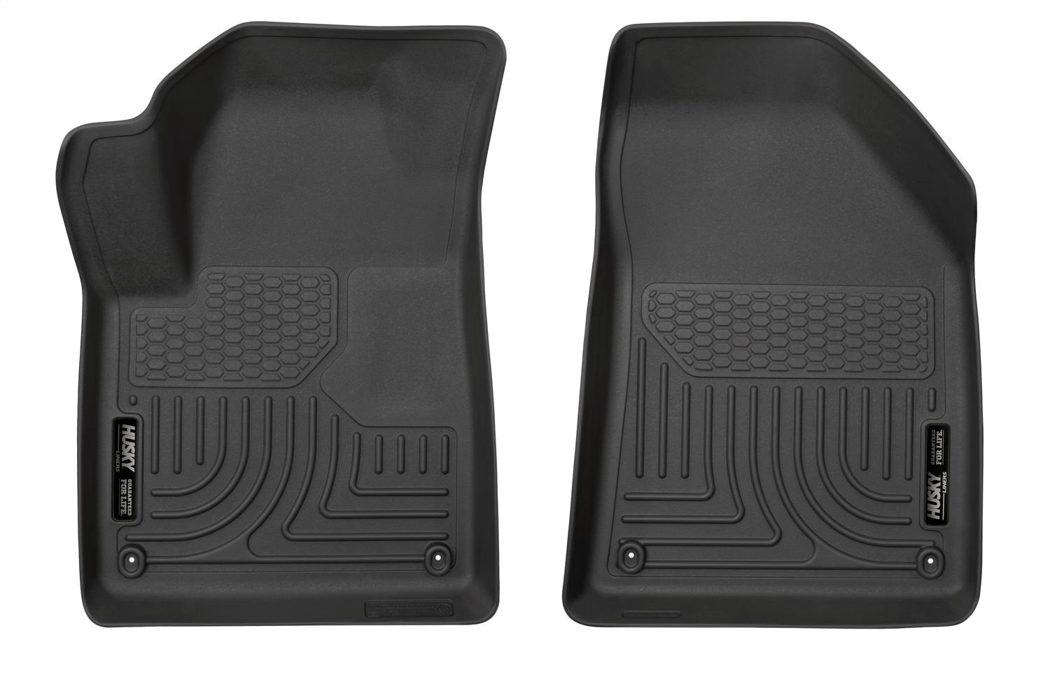 Husky Liners 55431 - 15-22 Jeep Cherokee X-act Contour Series Front Floor Liners - Black Husky Liners 55431 - 15-22 Jeep Cherokee X-act Contour Series Front Floor Liners - Black