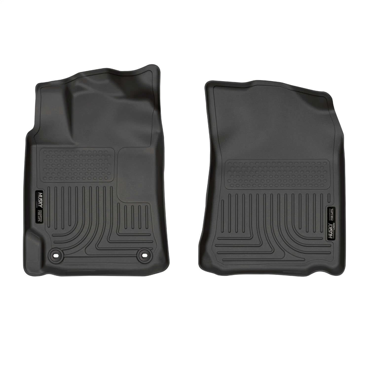 Husky Liners 55701 - 12-17 Toyota Camry X-act Contour Series Front Floor Liners - Black Husky Liners 55701 - 12-17 Toyota Camry X-act Contour Series Front Floor Liners - Black