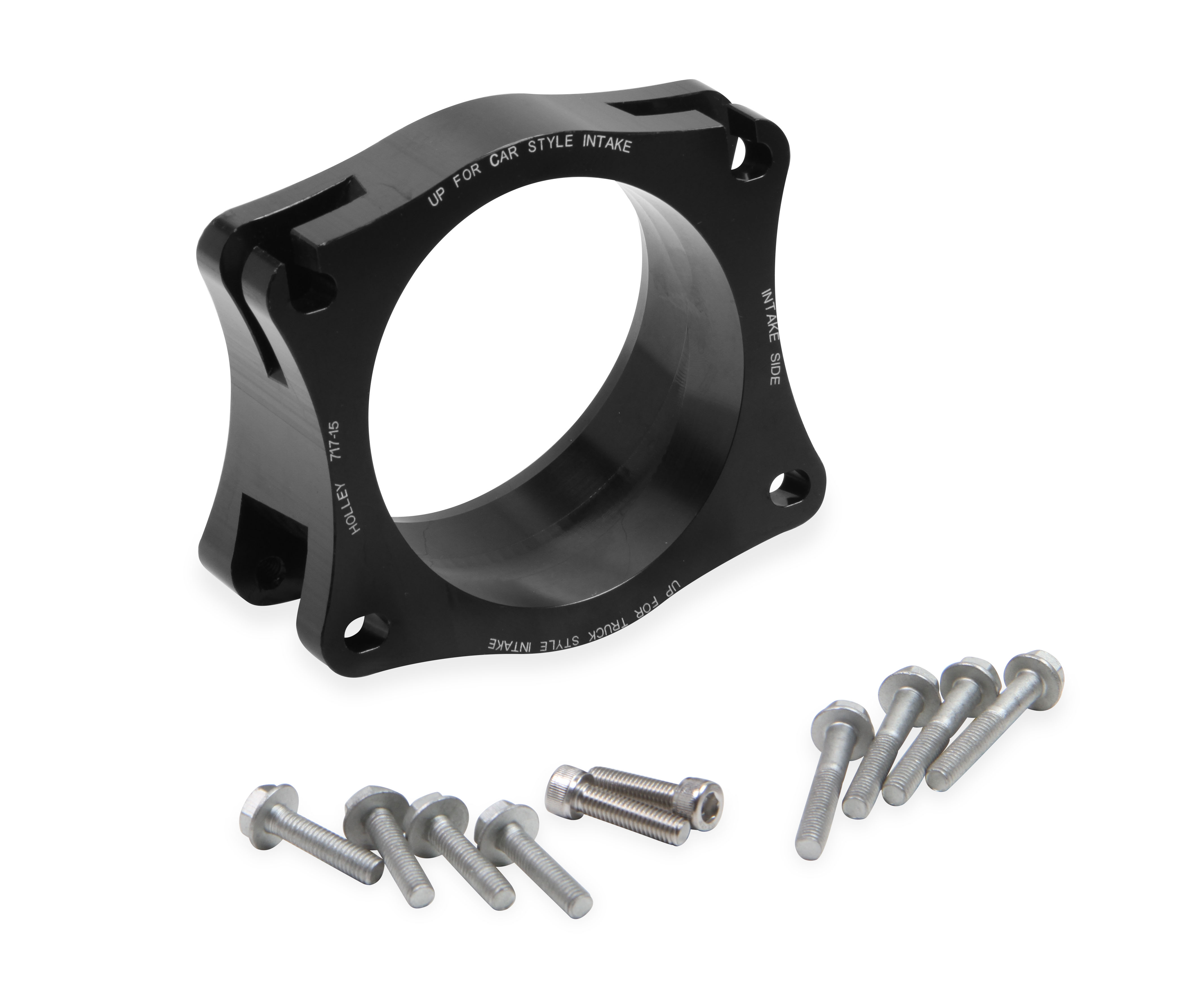 Holley 717-15 - Throttle Body Angled Adapter