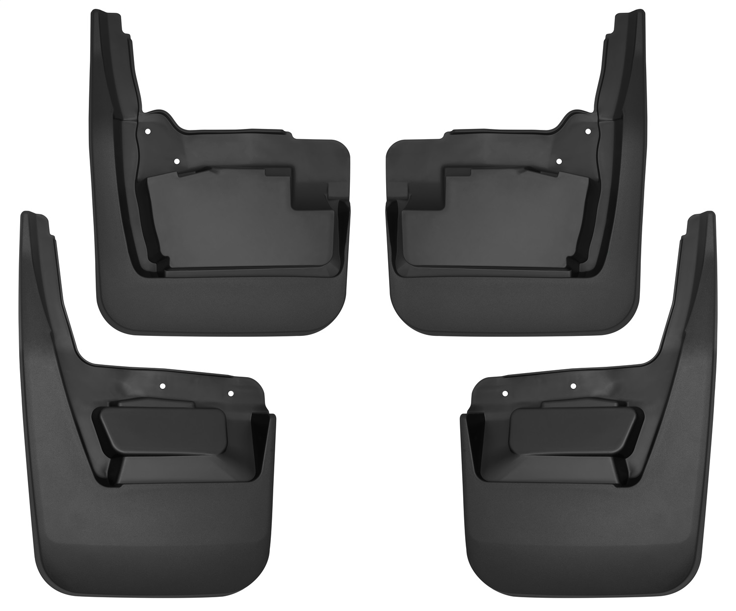 Husky Liners 58276 - 19-23 GMC Sierra 1500 Custom-Molded Front and Rear Mud Guards Husky Liners 58276 - 19-23 GMC Sierra 1500 Custom-Molded Front and Rear Mud Guards
