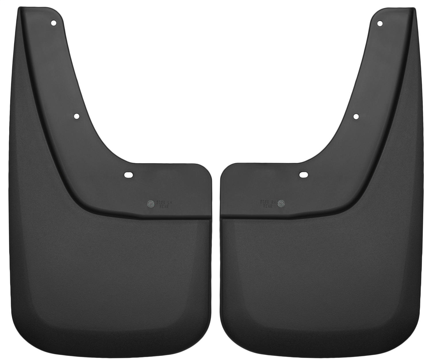 Husky Liners 57891 - 14 GMC Sierra 1500 Custom Rear Black Mud Guards