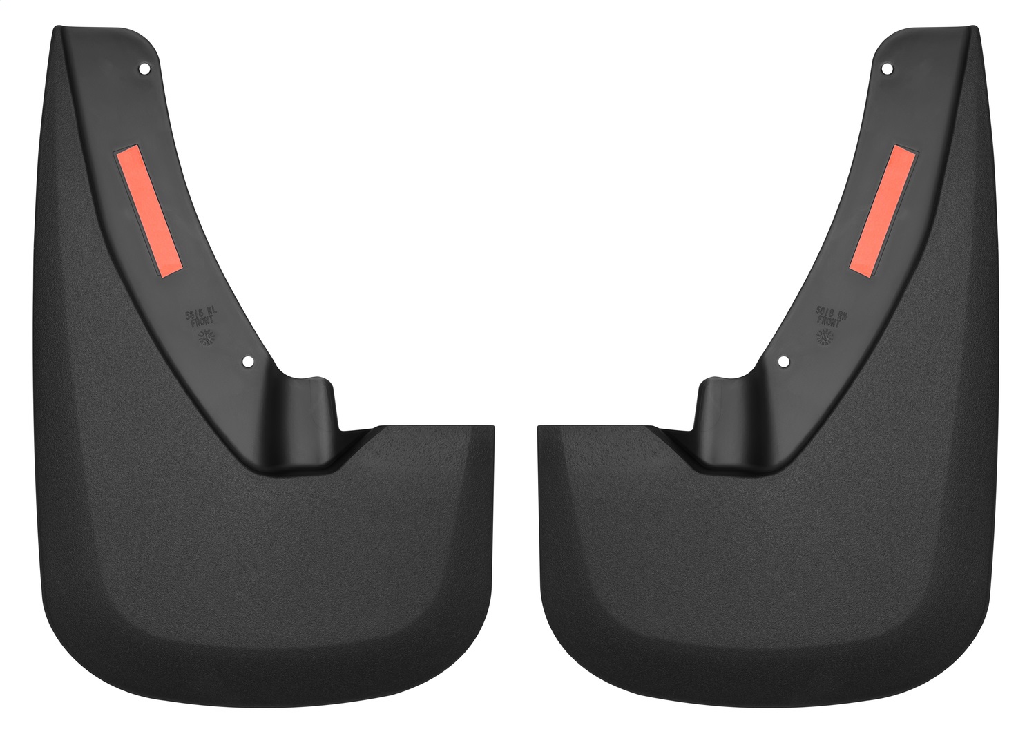 Husky Liners 58181 - Dodge Ram 09-10 1500/2010 2500/3500/11-14 1500/2500/3500 Custom Molded Front Mud Guards