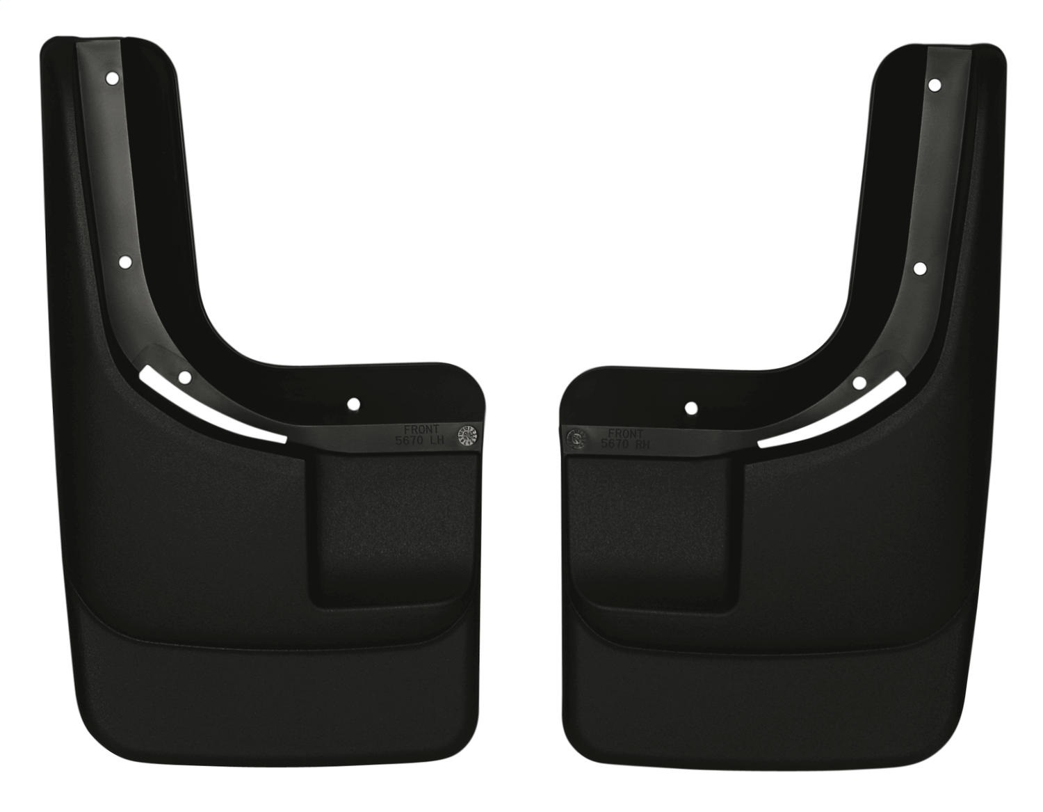 Husky Liners 56701 - 04-12 Chevrolet Colorado/GMC Canyon Custom-Molded Front Mud Guards