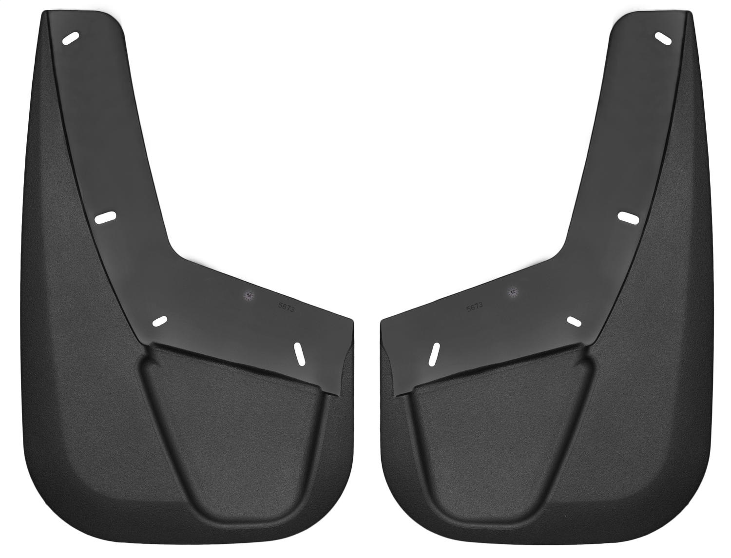Husky Liners 56731 - 07-12 GM Tahoe/Suburban/Yukon/Escalade Custom-Molded Front Mud Guards (w/o Power Steps)