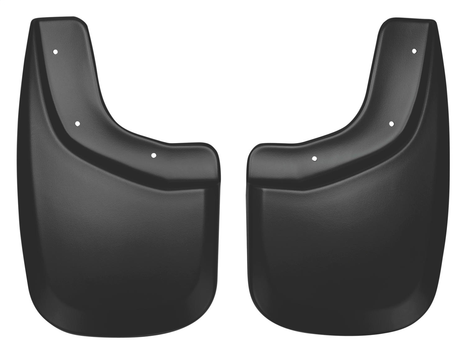Husky Liners 57811 - 04-12 Chevy Colorado/GMC Canyon Custom-Molded Rear Mud Guards (w/Large Fender Flares)