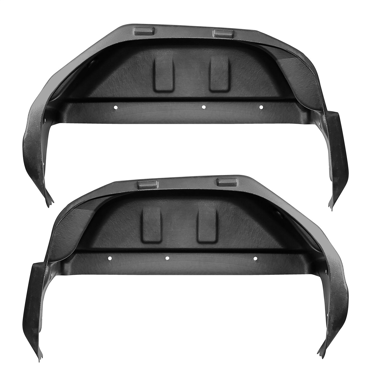 Husky Liners 79071 - 19-23 GMC Sierra 1500 Black Rear Wheel Well Guards