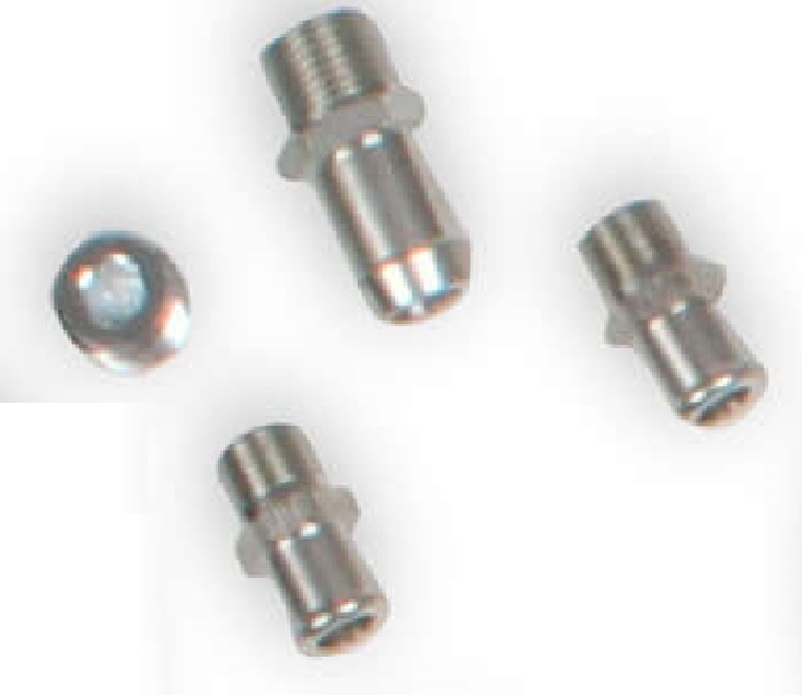 Holley 97-319 - PLUGS AND FITTINGS KIT BBC COOLING MANIFOLD