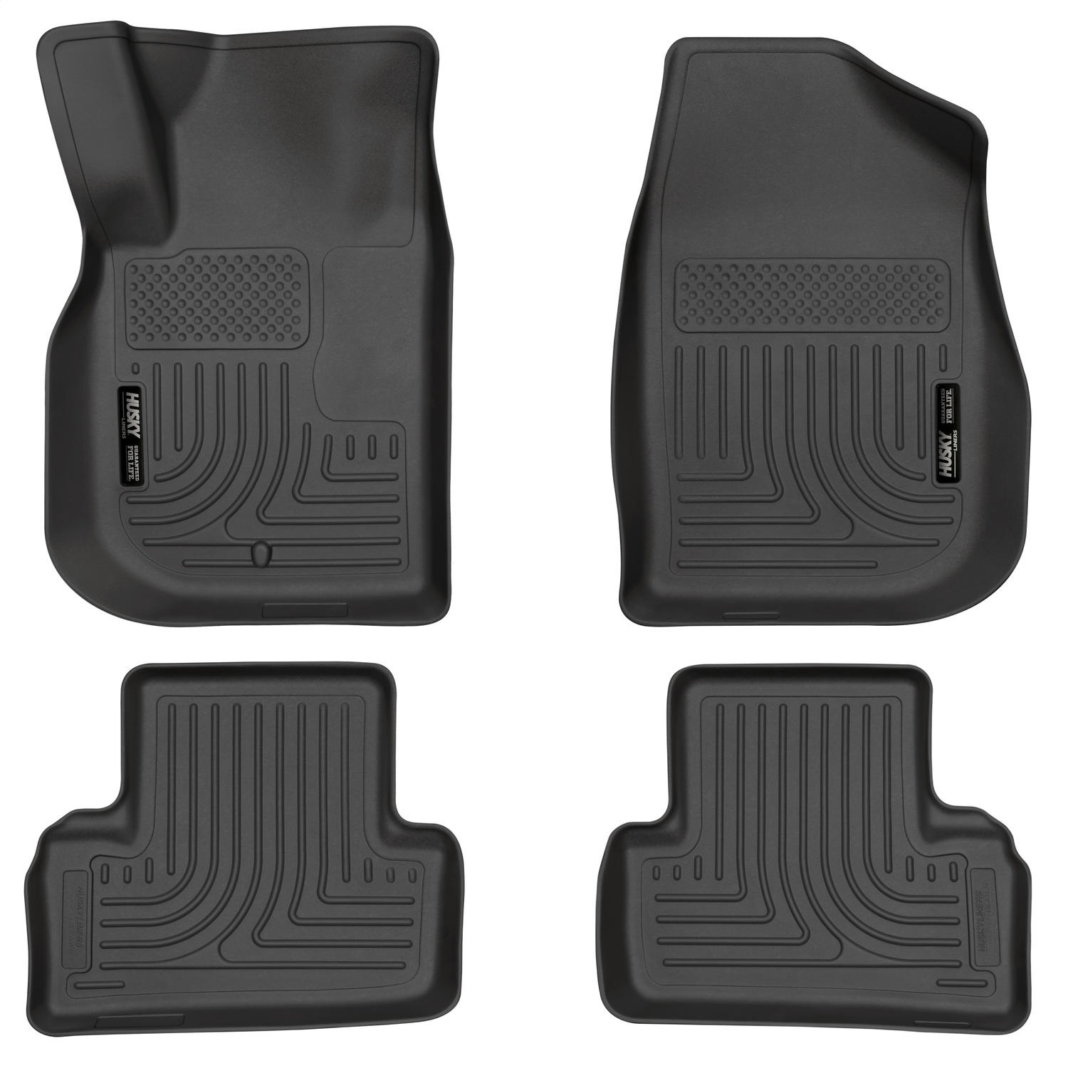 Husky Liners 98101 - 04-10 Chevrolet Cobalt WeatherBeater Combo Black Floor Liners