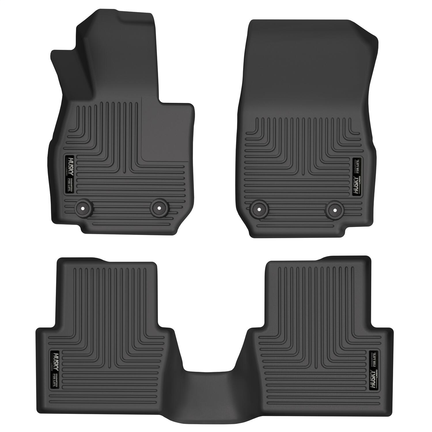 Husky Liners 95591 - 20-21 Mazda CX-3 Front & 2nd Seat Floor Liners (Black) Husky Liners 95591 - 20-21 Mazda CX-3 Front & 2nd Seat Floor Liners (Black)
