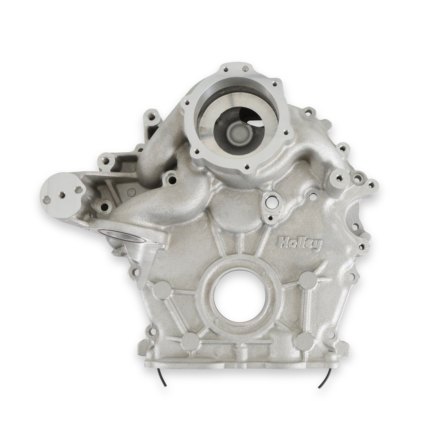 Holley 97-410 - Timing Cover - Ford 7.3L Godzilla - Natural Holley 97-410 - Timing Cover - Ford 7.3L Godzilla - Natural