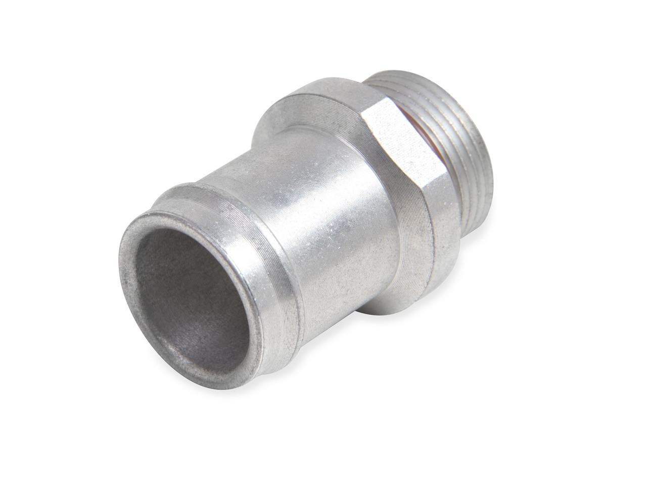 Holley FB401 - Radiator Hose Fitting 1.5in Hose to #16 ORB Holley FB401 - Radiator Hose Fitting 1.5in Hose to #16 ORB