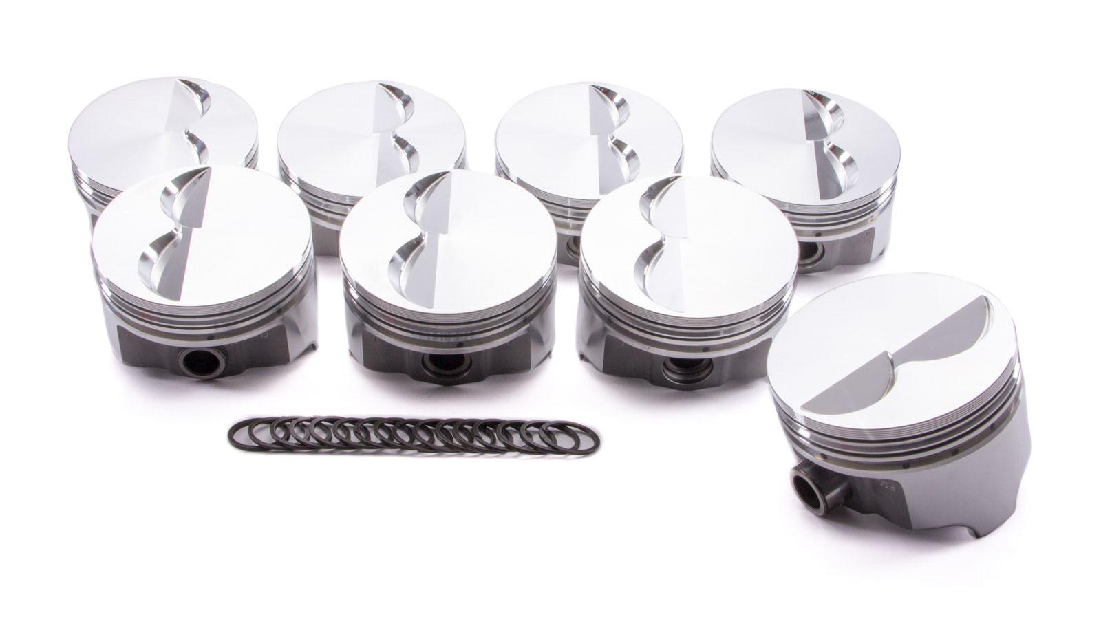 Icon Pistons IC792.040 - SBC Forged F/T Piston Set 4.040 Bore -4.90cc