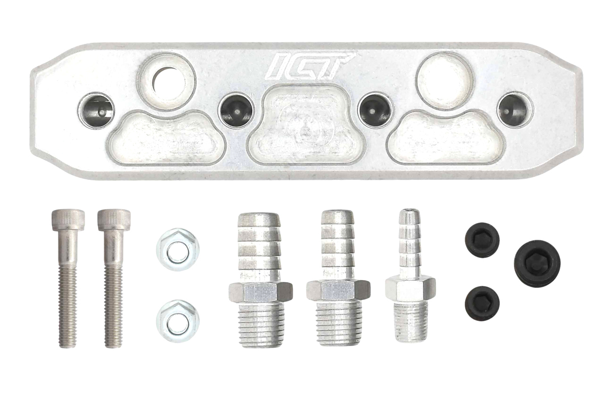 ICT Billet 551855-VB001 - 6-Port Vacuum Boost Dist ICT Billet 551855-VB001 - 6-Port Vacuum Boost Dist