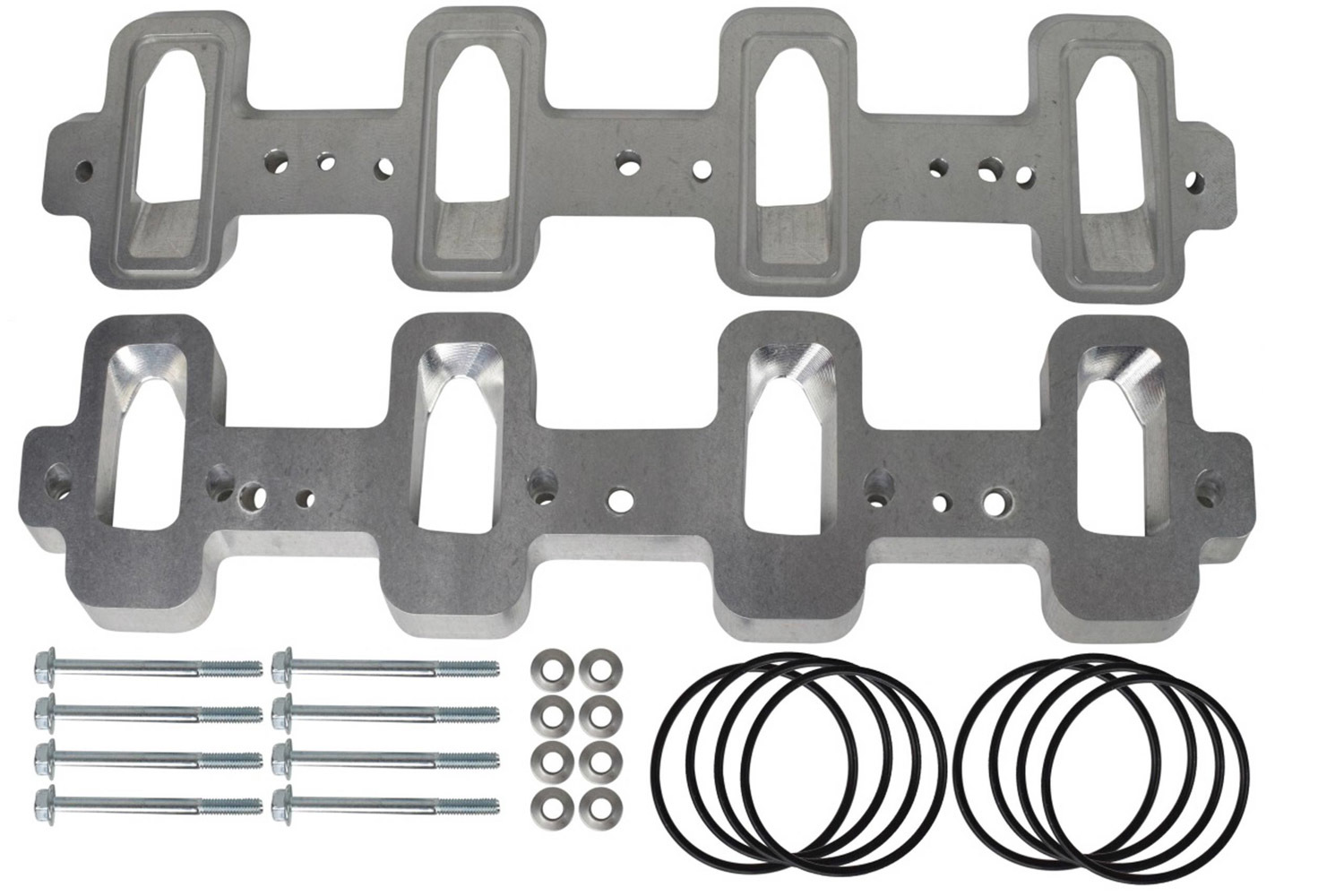 ICT Billet 551316 - Intake Port Adapter Cath edral Head to LS3 ICT Billet 551316 - Intake Port Adapter Cath edral Head to LS3