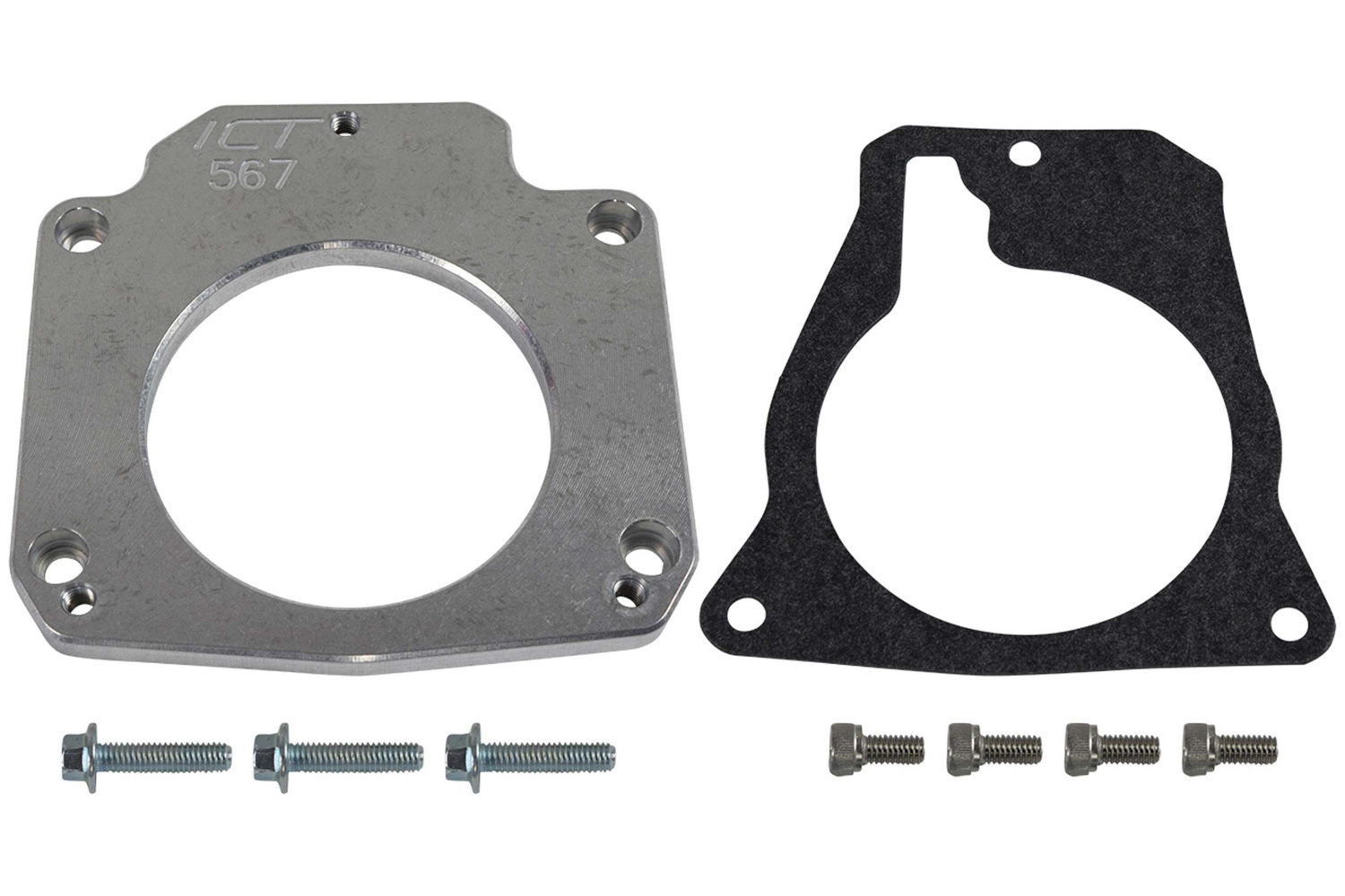 ICT Billet 551567 - LS Drive By Wire Throttl e Body Adapter ICT Billet 551567 - LS Drive By Wire Throttl e Body Adapter