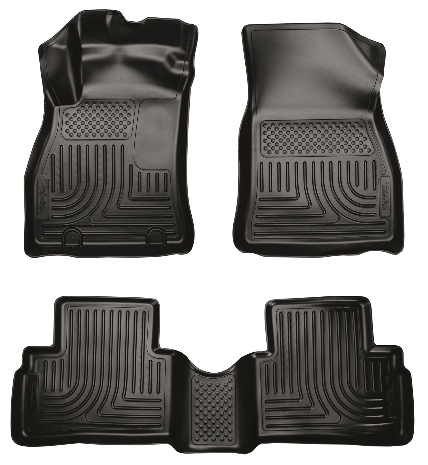 Husky Liners 98621 - 2011 Nissan Juke WeatherBeater Combo Black Floor Liners Husky Liners 98621 - 2011 Nissan Juke WeatherBeater Combo Black Floor Liners