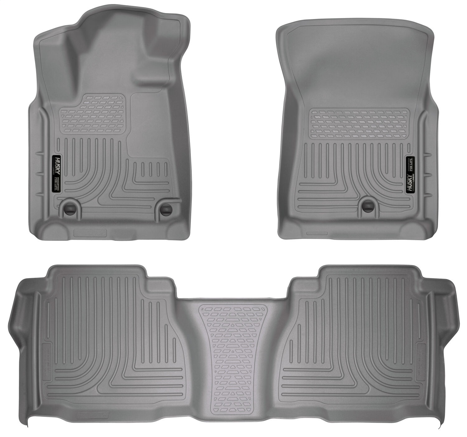 Husky Liners 98582 - Husky Weatherbeater Front & 2nd Seat Floor Liners (Footwell Coverage) Husky Liners 98582 - Husky Weatherbeater Front & 2nd Seat Floor Liners (Footwell Coverage)