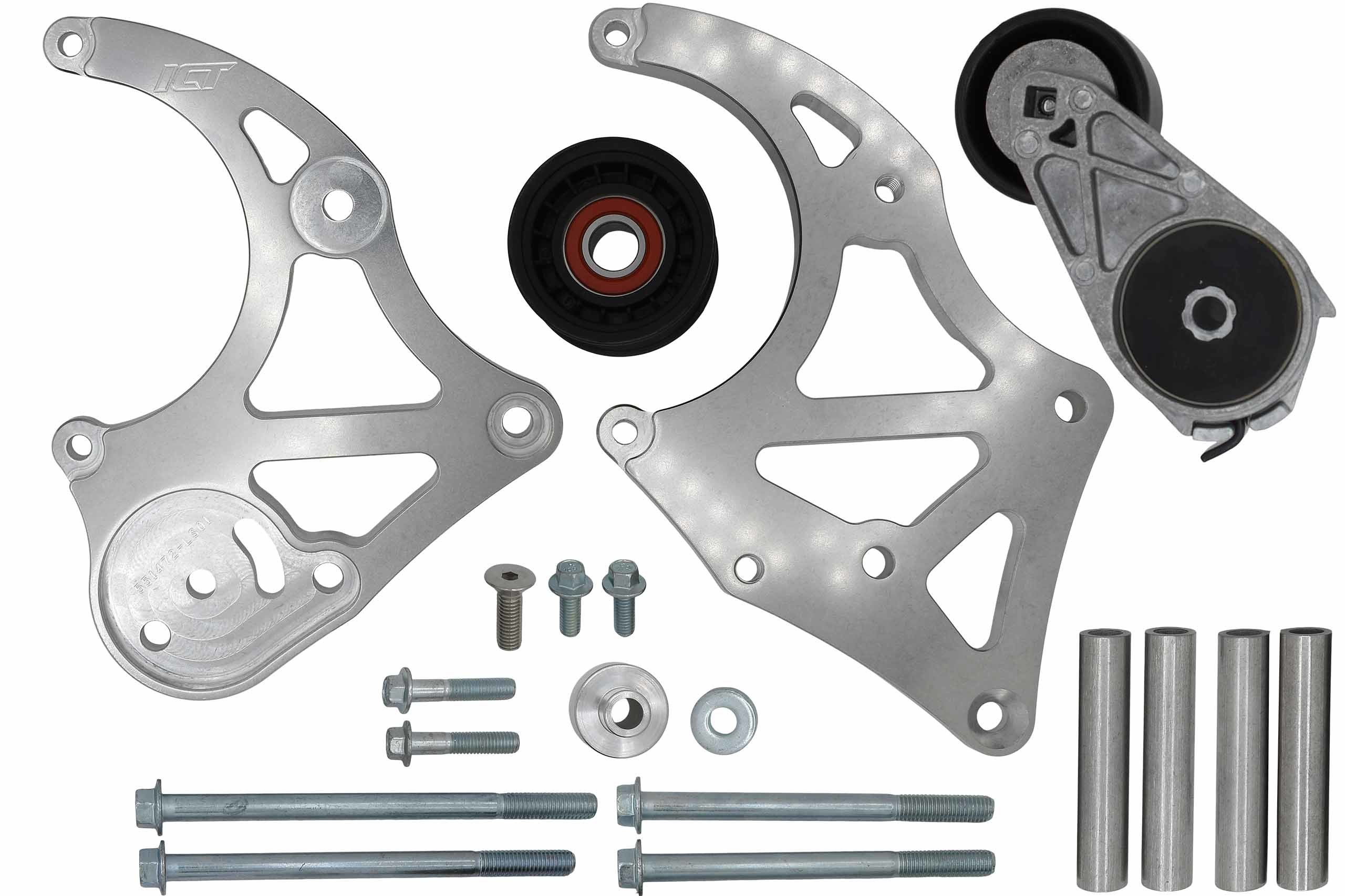ICT Billet 551472LS0-2 - LS1 Camaro Sanden Air Conditioner Bracket ICT Billet 551472LS0-2 - LS1 Camaro Sanden Air Conditioner Bracket
