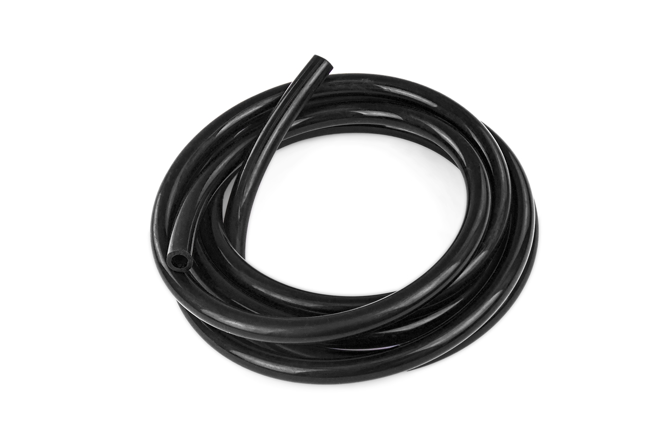 HPS Performance HTSVH35-BLK - High Temperature Silicone Vacuum Hose Tubing,3.5mm ID,Black
