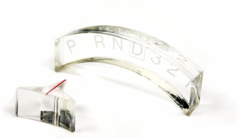 Ididit 2600000010 - Indicator Acrylic with Pointer 3 Speed