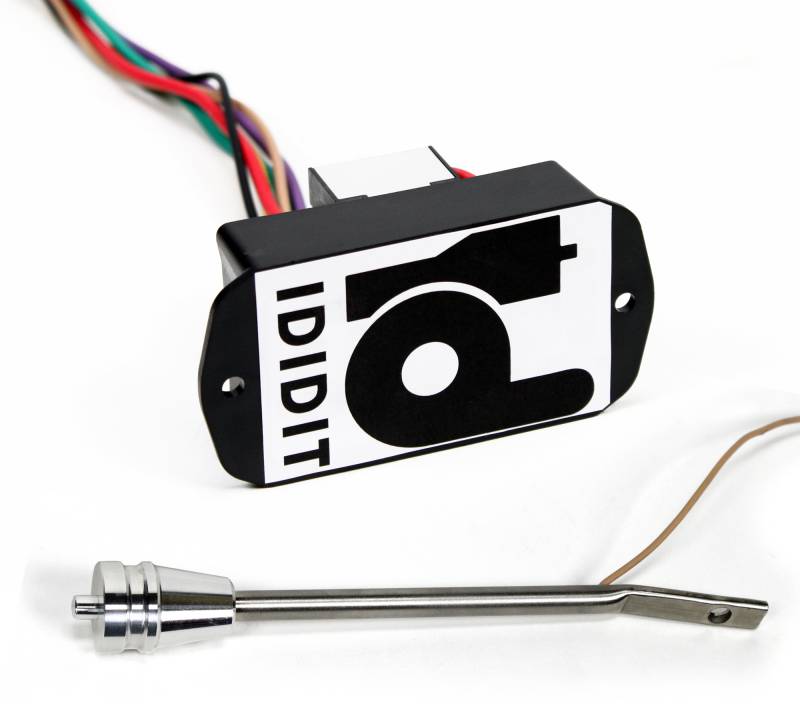 Ididit 3100030140 - Dimmer Kit - Turn Signal Lever Polished Aluminum