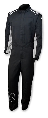 Impact Racing 23011513 - Suit Axis 2.4 1pc Large Black/Gray